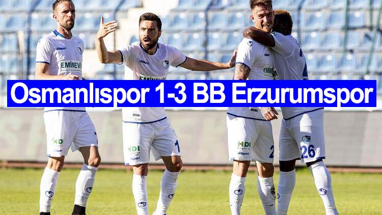 Osmanlıspor 1-3 BB Erzurumspor