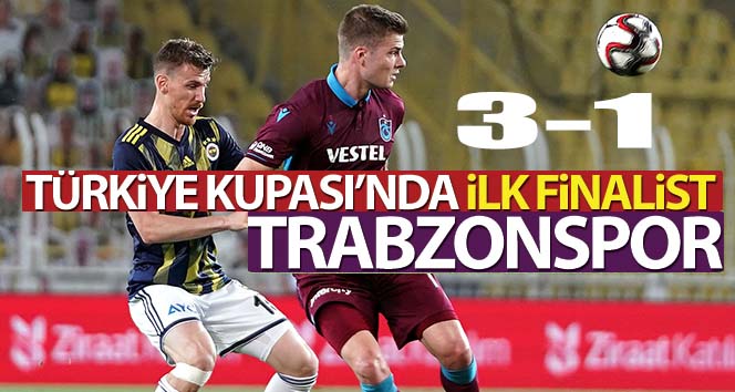 Fenerbahçe 1-3 Trabzonspor bitti!