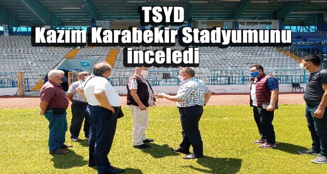 TSYD Stadyumu inceledi
