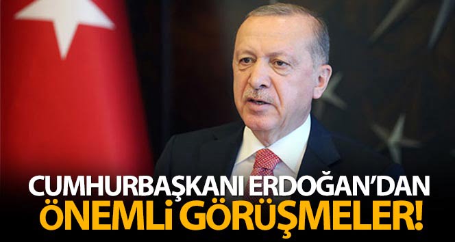 Cumhurbaşkanı Erdoğan, Kosova ve Sırbistan Cumhurbaşkanları ile görüştü