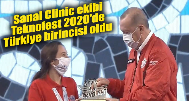 Sanal Clinic ekibi Teknofest 2020’de Türkiye birincisi oldu