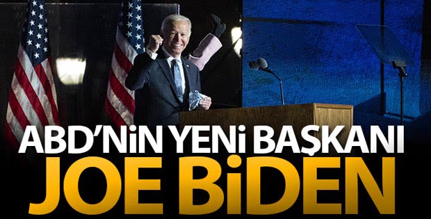 ABD’deki başkanlık seçimini Demokratların adayı Joe Biden kazandı