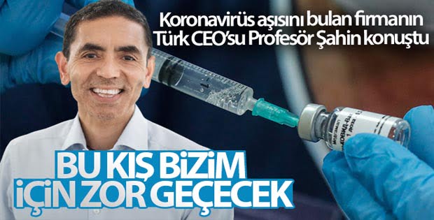 Koronavirüs aşısını bulan BionTech firmasının Türk CEO’su Profesör Şahin konuştu
