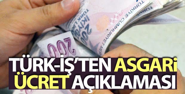 Türk-İş Genel Başkanı Atalay: ‘Asgari ücretle ilgili 3 bin liranın altında bir teklif getirilmemelidir’