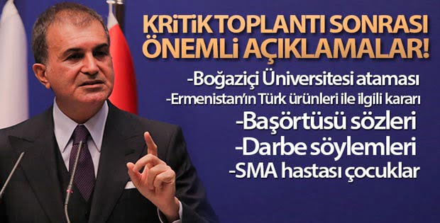 AK Parti Sözcüsü Çelik’ten MYK toplantısının ardından önemli açıklamalar!