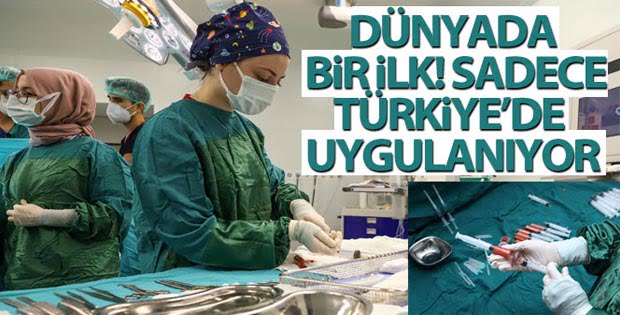 Yanık tedavisinde dünyada bir ilk: Türkiye’de uygulanıyor