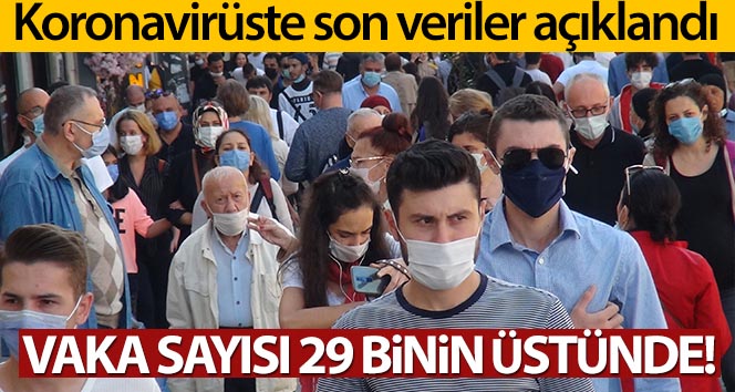 Türkiye’de son 24 saatte 29.058 koronavirüs vakası tespit edildi