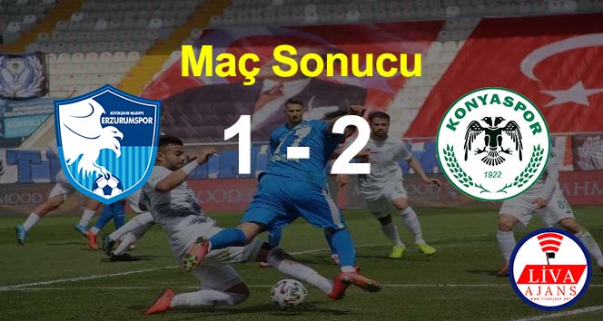 BB Erzurumspor: 1 – Konyaspor : 2