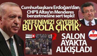 Cumhurbaşkanı Erdoğan, CHP’li Altay’ın Menderes benzetmesine cevap verdi!