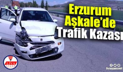Erzurum Aşkale’de Trafik Kazası