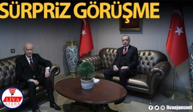 Cumhurbaşkanı Erdoğan ile MHP Genel Başkanı Bahçeli arasında sürpriz görüşme