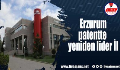 Erzurum patentte yeniden lider İl