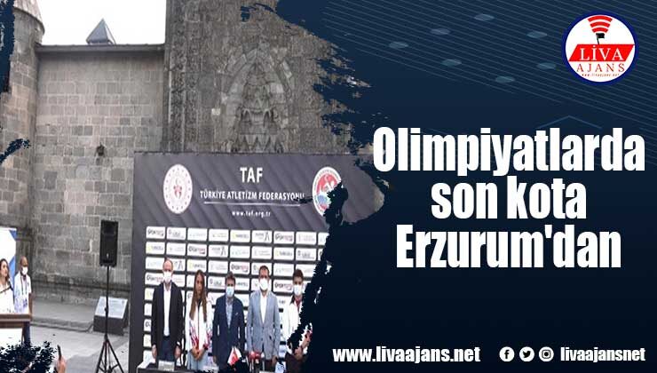 Olimpiyatlarda son kota Erzurum’dan