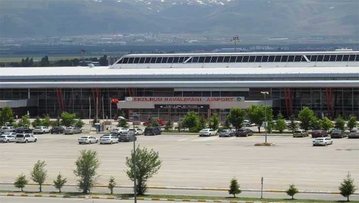 Erzurum Havalimanı Uçak Sefer Sayısında Artış Var