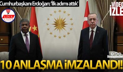 Cumhurbaşkanı Erdoğan’dan Angola açıklaması