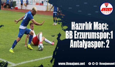 BB Erzurumspor:1 – Antalyaspor: 2