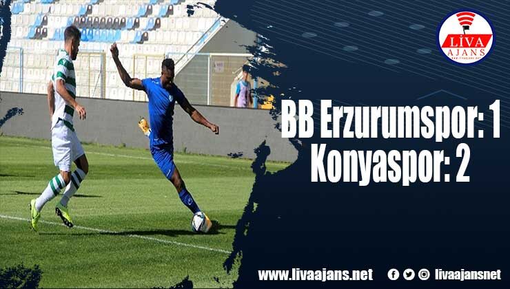 BB Erzurumspor: 1 – Konyaspor: 2