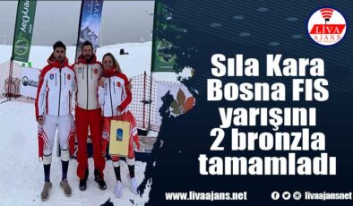 Sıla Kara Bosna fıs yarışını 2 bronzla tamamladı