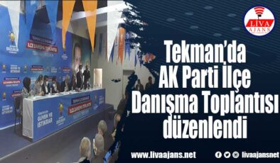 Tekman’da AK Parti İlçe Danışma Toplantısı düzenlendi