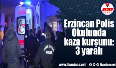 Erzincan Polis Okulunda kaza kurşunu: 3 yaralı