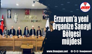 Erzurum’a yeni Organize Sanayi Bölgesi müjdesi