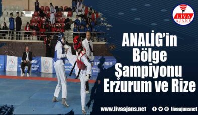 ANALİG’in Bölge Şampiyonu Erzurum ve Rize