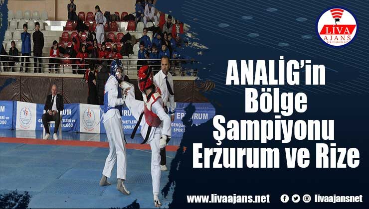 ANALİG’in Bölge Şampiyonu Erzurum ve Rize