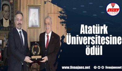 Atatürk Üniversitesine ödül