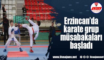 Erzincan’da karate grup müsabakaları başladı