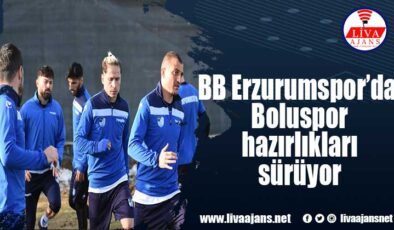 BB Erzurumspor’da Boluspor hazırlıkları sürüyor