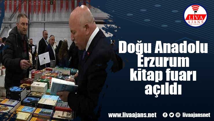 Doğu Anadolu Erzurum kitap fuarı açıldı