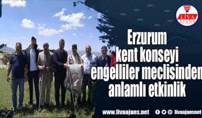 Erzurum kent konseyi engelliler meclisinden anlamlı etkinlik