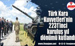 Türk Kara Kuvvetleri’nin 2231’inci kuruluş yıl dönümü kutlandı