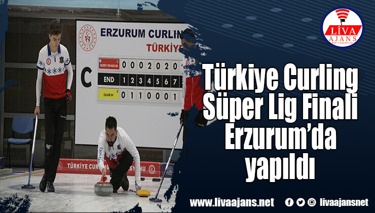 Türkiye Curling Süper Lig Finali Erzurum’da yapıldı