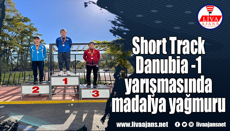 Short Track Danubia -1 yarışmasında madalya yağmuru